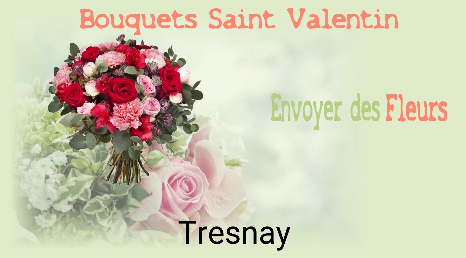 Roses de Saint-Valentin livrées à Tresnay